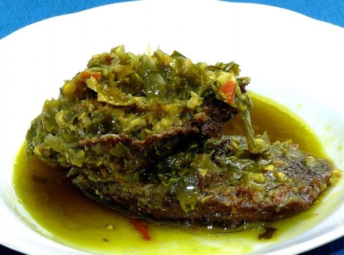 Dendeng Lambok Lado Ijau