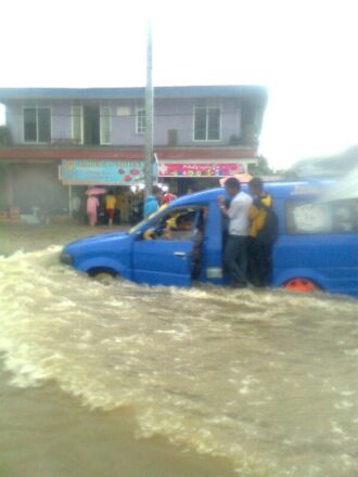 dari @Rachman_Bungsu: Suasana Jalan Lubuk Begalung