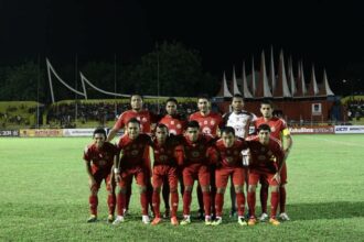 Skuad Semen Padang vs Gresik Unites | Foto: Arie Huda