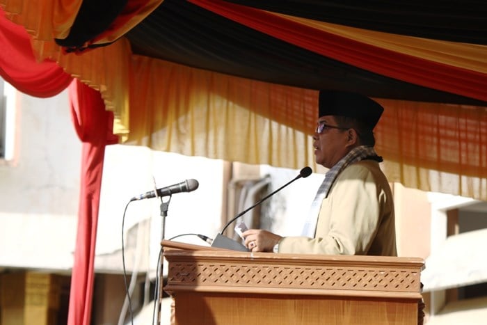 Syahrul Wirda, Kepala Kantor Wilayah Kementerian Agama Sumbar menjadi Khatib pada Shalat Idul Fitri kali ini.