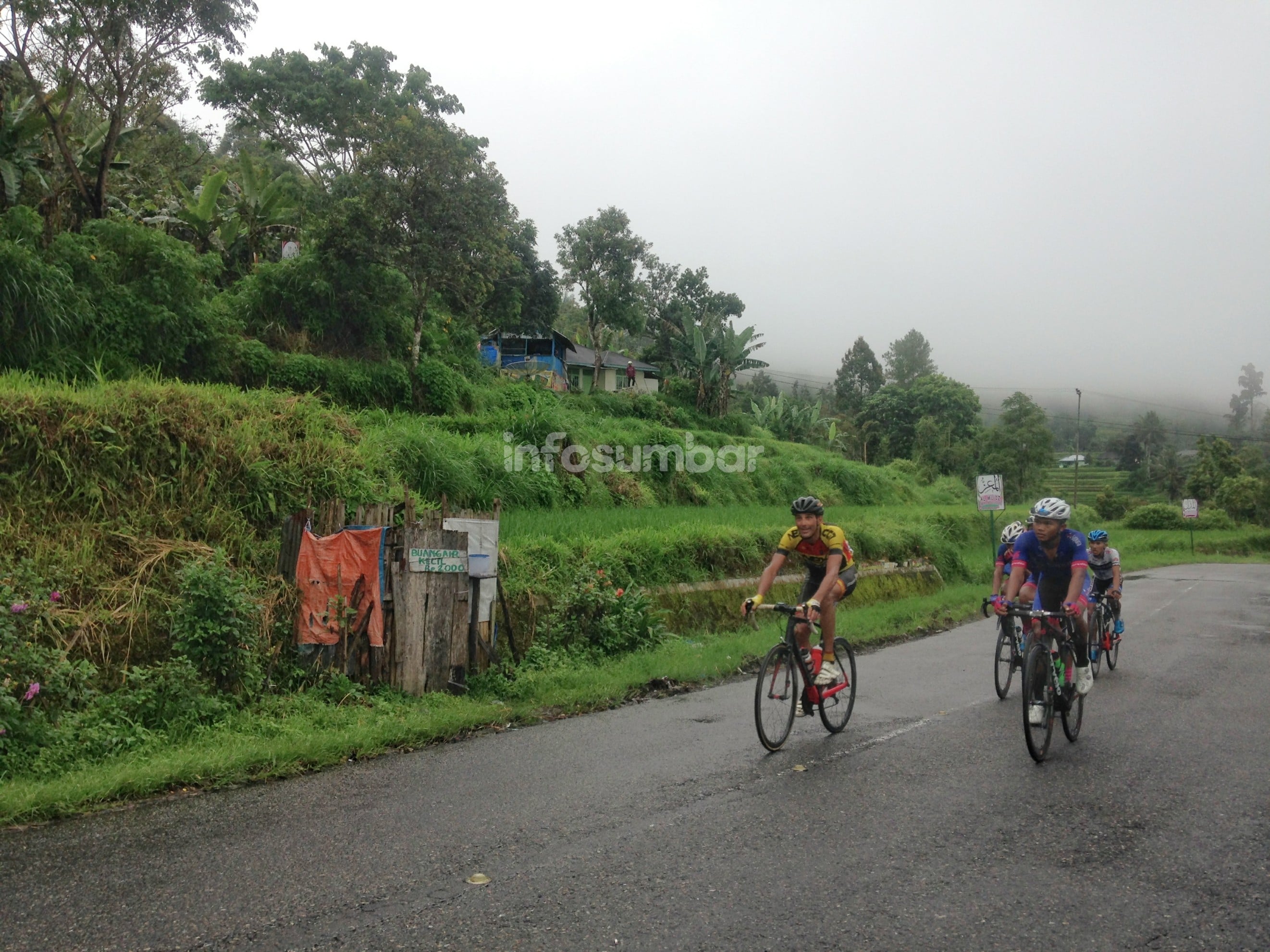 Thanakhan Chaiyasombat dari Thailand Continental Cycling Team Keluar Sebagai Juara Etape IV Tour de Singkarak 2018