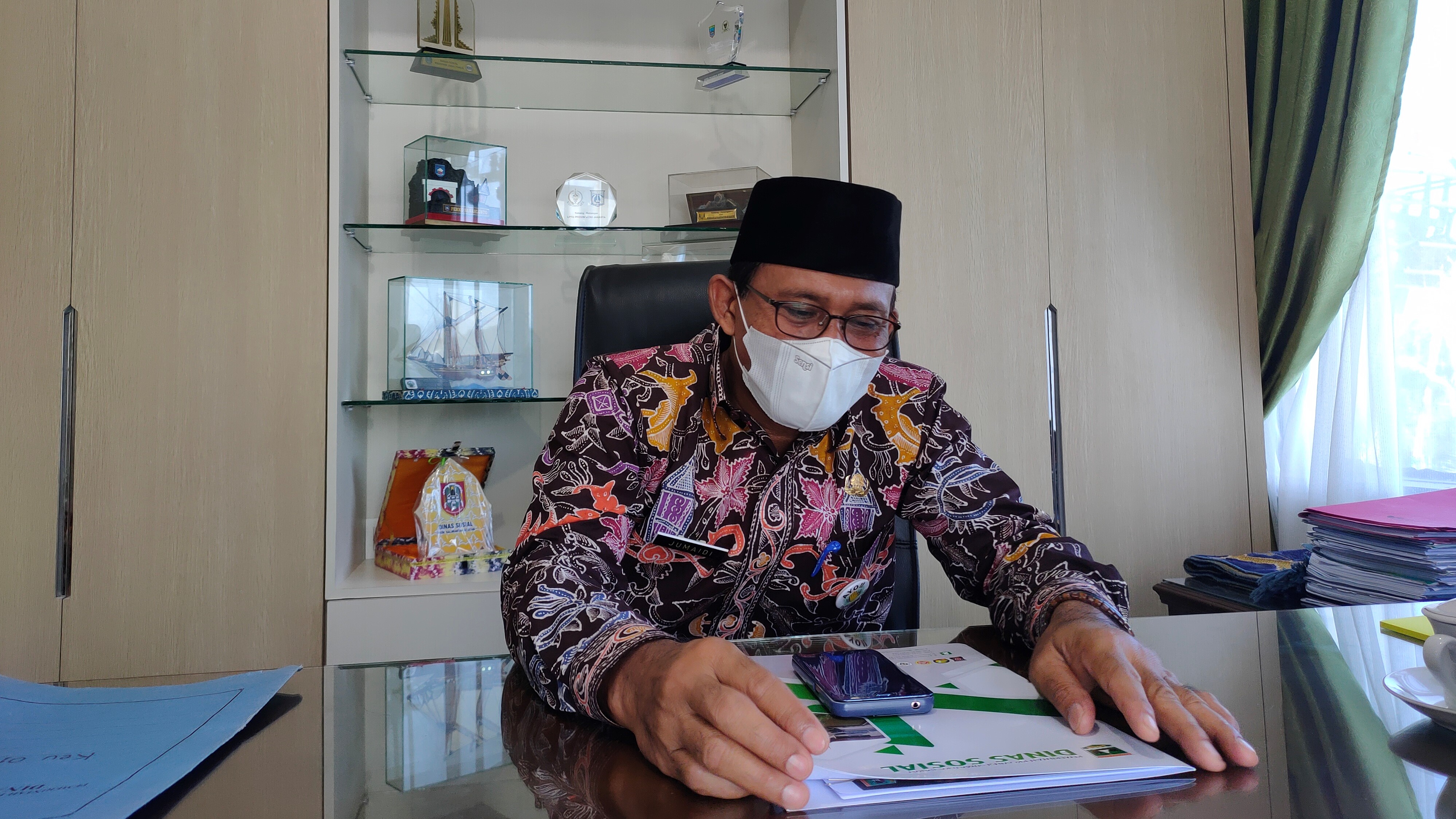 Kepala Dinas Sosial Sumatera Barat, Jumaidi . (dok.Fathia/infosumbar)