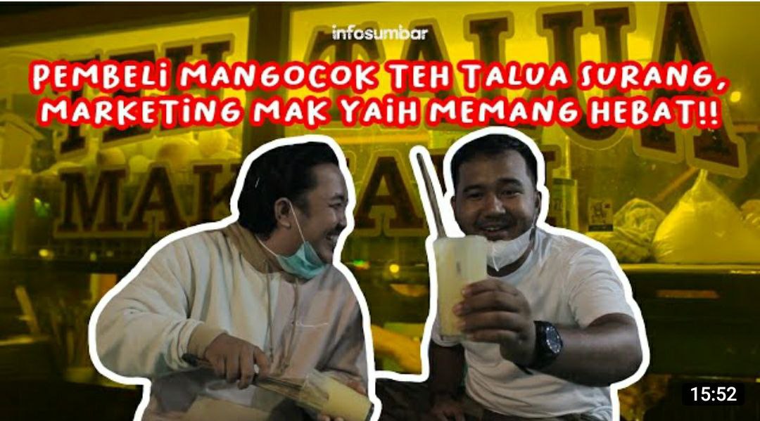 [Video] Teh Talua Mak Yaih : Sensasi Langsung Meracik Teh Talua