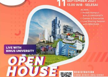 Binus University Akan Gelar Bedah Kampus Secara Online