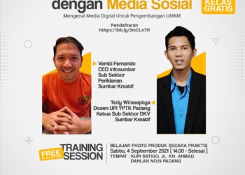 Dukung UMKM Pasarkan Produk Lewat Medsos, Digital Design School Gelar Pelatihan