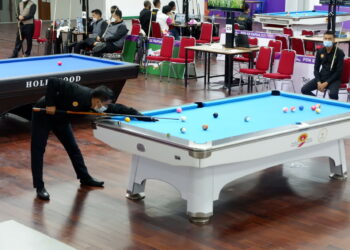 PON XX Papua – Duo Pebiliar Sumbar Kandas di Nomor Double Bola Delapan