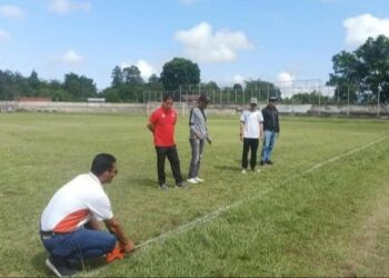 Calon Tuan Rumah Liga 3 Sumbar, Stadion Singa Harau, Stadion Ateh Ngarai dan Stadion Gumarang Ditinjau Langsung Ketua PSSI Sumbar