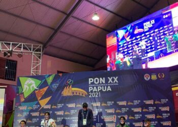 PON XX Papua 2021 – Dibalut rasa sakit, Delfita persembahkan medali perak untuk Sumbar