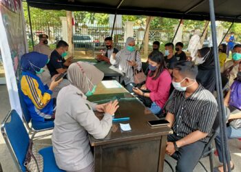 Masuk PPKM Level II, Padang Pariaman Giatkan Vaksin Door to door