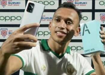 Timnas Menang Telak, Irfan Jaya Didaulat AFF Jadi Man of The Match