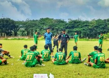 Gol Tegar dan “Pace” Antar Koto Tangah Tundukkan Padang Timur Cabor Sepak Bola Porkota 2021