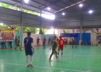 Futsal Porkota Padang 2021 Dimulai, Nanggalo dan Kuranji Menang Besar