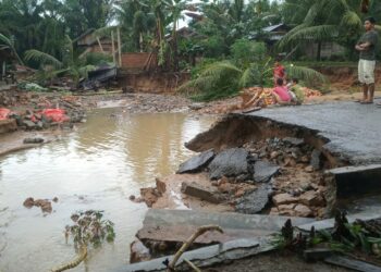Banjir di Ranah Batahan Surut, BPBD Pasaman Barat Survei Kerusakan Dampak Banjir