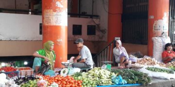 Libur Nataru, Harga Beberapa Kebutuhan Pokok di Pasar Raya Melonjak Naik