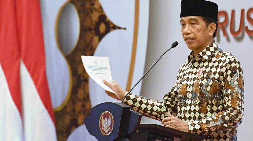 Jokowi Tegaskan Komitmen Indonesia Jadi Pusat Ekonomi Syariah di 2024