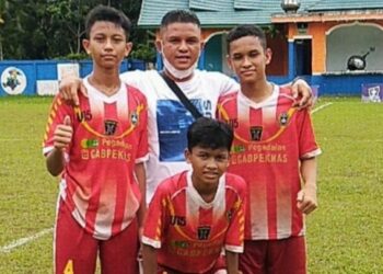 Ada Trio SSB BBC Batuang Taba di PS Machudums U-13 Juara Soeratin Sumbar