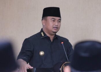 Bupati Dharmasraya Sampaikan Pandangan soal Visi Ekonomi 2022 Bersama Hipmi