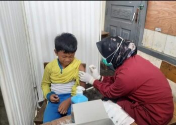 Seribuan Siswa SD Jalani Vaksinasi di Padang Panjang, Belum ada Laporan Kondisi Pasca Imunisasi