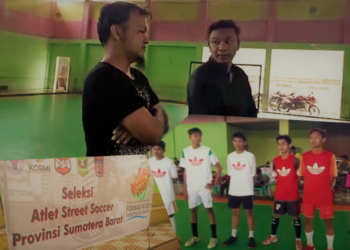 Seleksi Pemain, Sumbar Bakal Punya Tim Street Soccer Untuk Kejuaraan Nasional