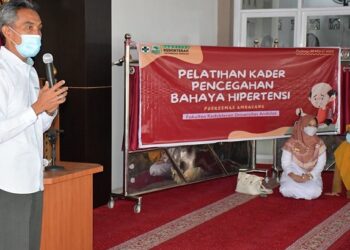 Puskesmas Ambacang Kota Padang Kenalkan Sebuah Inovasi Pencegahan Bahaya Hipertensi
