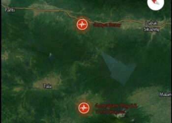 Terekam BMKG, Pusat Gempa di Pasaman Barat Berada di Sistem Patahan Sumatera
