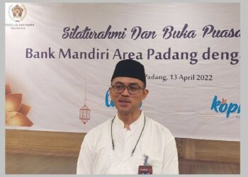 Bersilaturahmi dengan Insan Pers, Bank Mandiri Padang Sebut ATM Bakal Jadi Barang Antik