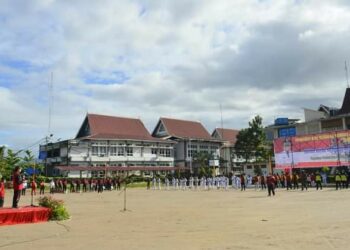Tak Lagi di RTH Imam Bonjol, Shalat Ied 1443 H di Kota Padang Digelar Di lapangan Balai Kota Aie Pacah