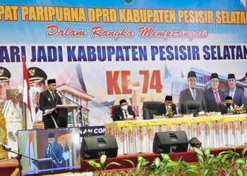 Peringatan ke-74 Tahun Kabupaten Pesisir Selatan, Wagub Audy Joinaldy Minta Optimalisasi Potensi Pariwisata Kawasan Mandeh
