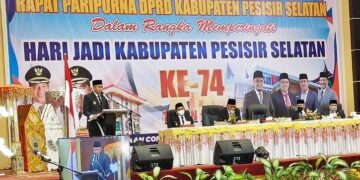 Peringatan ke-74 Tahun Kabupaten Pesisir Selatan, Wagub Audy Joinaldy Minta Optimalisasi Potensi Pariwisata Kawasan Mandeh