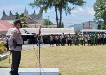 178 Personil Polres Pasaman dan Tim Gabungan Turun Antisipasi Keramaian Tradisi Balimau