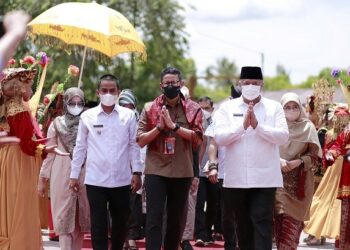 Menparekraf RI Sandiaga Uno Puji Objek Wisata Pulau Belibis, Apresiasi Perkembangan Pariwisata Kota Solok