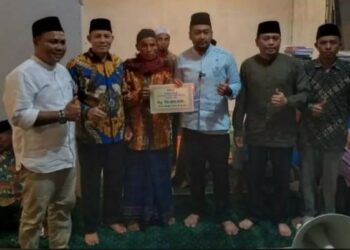 Safari Ramadhan Wagub Audy di Malampah Bonjol, Si Tawa Si Dingin Bagi Warga Terdampak Gempa