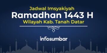 Jadwal Imsakiyah Ramadhan 1443 H Wilayah Kabupaten Tanah Datar, Sumatera Barat