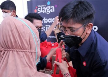 Telkomsel Siaga #SambungkanSenyuman, Berbagi Kebahagiaan Ramadan di Kota Bukittinggi