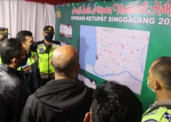 PAM Ketupat Singgalang 2022 Di Kota Padang Siagakan Sebanyak 495 Personil Gabungan