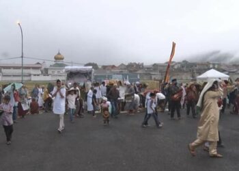 Padang Panjang Diguyur Hujan, Sholat Idul Fitri Beralih ke Sejumlah Masjid Alternatif