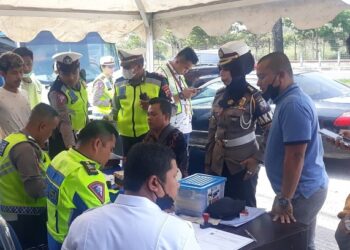 Razia Terpadu Ranmor di Padang, Layani Pembayaran Pajak Kendaraan dan Perpanjangan SIM di Tempat