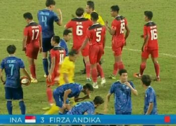 Hujan Kartu Merah Mengiringi Kegagalan Timnas U-23 Indonesia di Semifinal Sepakbola SEA Games 2021 (2022)