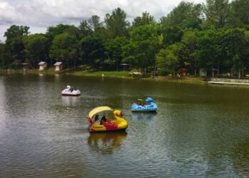Menikmati Wisata Alam di Pulau Belibis Kota Solok, Hemat Tanpa Biaya Masuk