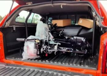 BPBD Pasbar Terima Bantuan Mobil Operasional Rescue dan Mesin Perahu dari BNPB