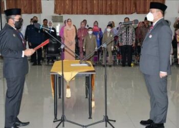 Andree H Algamar, Sekretaris Daerah Definitif Kota Padang Dilantik Wako Hendri Septa