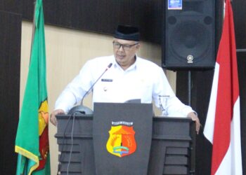 DPRD Kota Solok Rapat Paripurna Terkait Penyampaian Nota Penjelasan Wako Terhadap Ranperda
