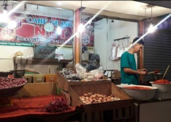 Rangkuman Harga Pangan, Cabai Merah di Sumbar Masuk Empat Besar Termahal se-Indonesia.