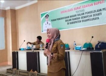 Pemkab Dharmasraya Sosialisasi SE Bupati, Tekankan Peranan Pemerintahan Nagari Dalam Mengurangi Volume Sampah Masyarakat