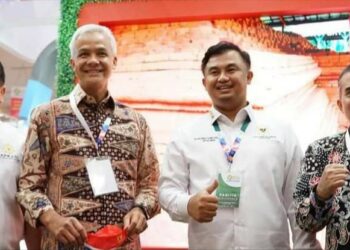 Kabupaten Dharmasraya Dapat Penghargaan Stand Terbaik Kategori Special Desain dalam APKASI Otonomi Expo 2022 di JCC