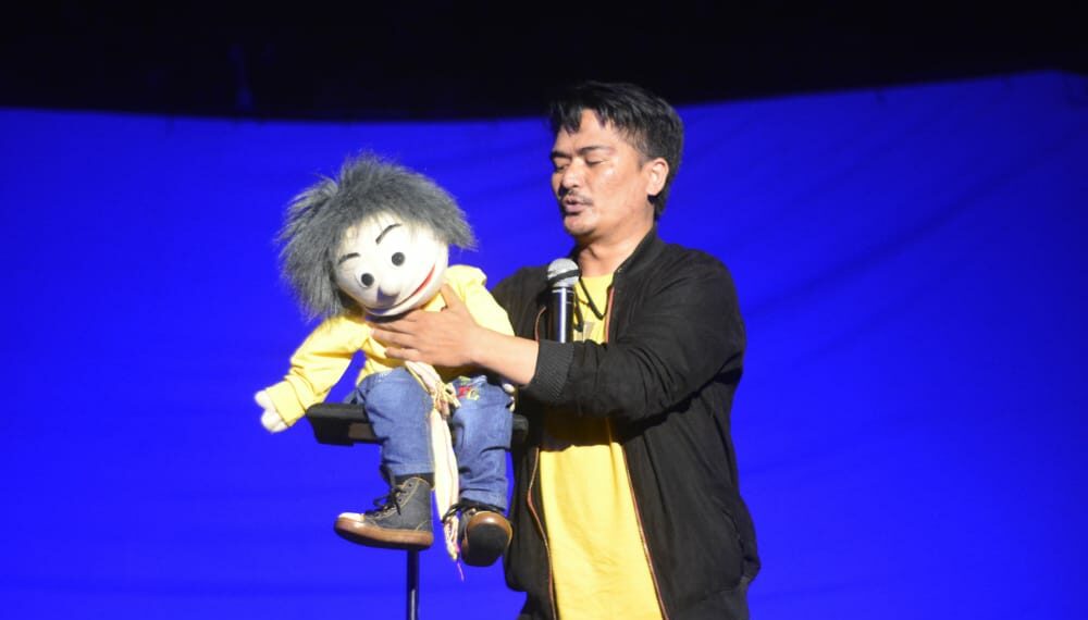 Obe Jo Gogo, Ventrilokuis Pertama Sumbar Kembali Tampil di PNT 2021