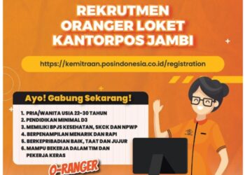 Kantor Pos Indonesia Membuka Kesempatan Kerja Untuk Posisi O-ranger Loket