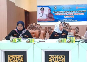 Sebanyak 200 Peserta Ikuti Pelatihan UMKM Solok Bangkit