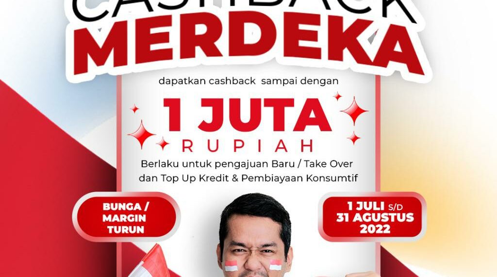 Ajukan Pinjaman ke Bank Nagari, Ada Cashback Hingga Rp1 Juta, Cek Syarat dan Ketentuannya.