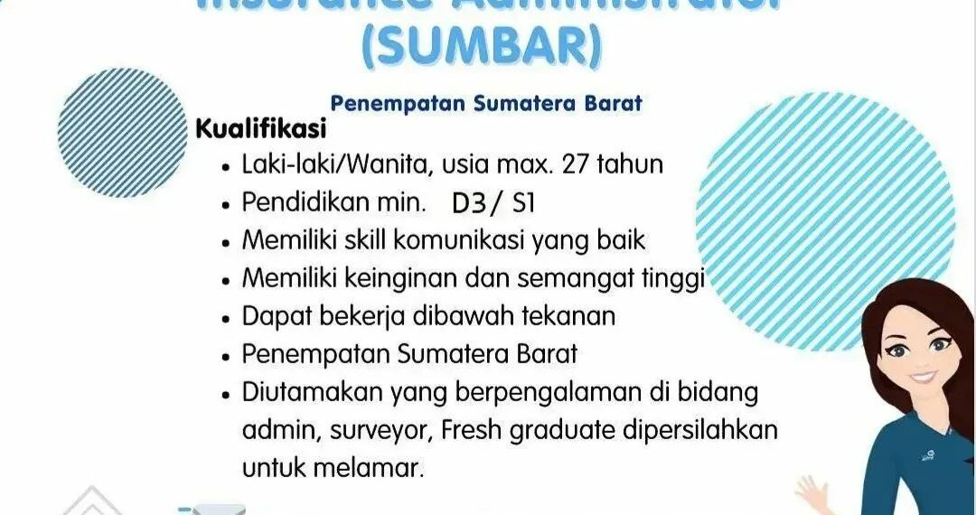 Lowongan Kerja di Asuransi Astra Padang, Posisi Insurance Administrator (Sumbar)